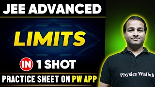 LIMITS in One Shot  JEE ADVANCED 💪  Basics to PYQs 🔥 [upl. by Eekcaj]