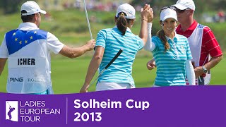 Solheim Cup  Day 2 Morning Highlights [upl. by Twitt27]