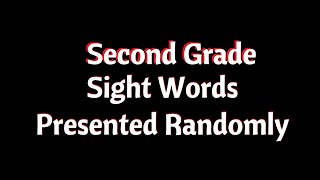 Sight Words  Second Grade [upl. by Guevara]