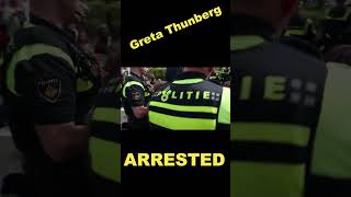 I Was Arrested For Protesting In The Hague Greta Thunberg [upl. by Editha]