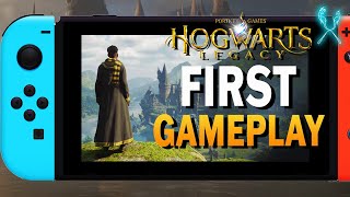 FIRST Hogwarts Legacy Nintendo Switch GAMEPLAY [upl. by Knepper]