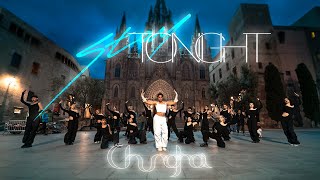 KPOP IN PUBLIC CHUNG HA청하  Stay Tonight 17 DANCERS  Dance Cover by Midnight Crew Barcelona [upl. by Ela]