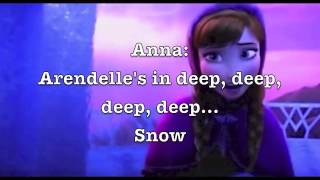 For the First Time in Forever Reprise  Kristen Bell Idina Menzel with Anna and Elsa lyrics [upl. by Gnuhn]