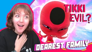 quotDEAREST FAMILYquot REACTION English Dub HD Miraculous Ladybug s4 ep21 [upl. by Enilasor]