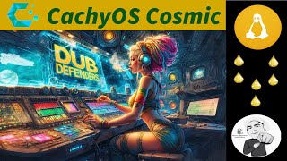 CachyOS espacial probando Cosmic Alpha en Base Arch 😜 [upl. by Docilu52]