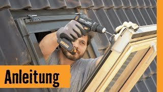 Rollladen nachrüsten am Dachfenster  HORNBACH Meisterschmiede [upl. by Bendicty]