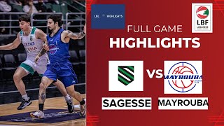 SAGESSE VS MAYROUBA Full Game Highlights 20232024 RETOUR [upl. by Betteanne]