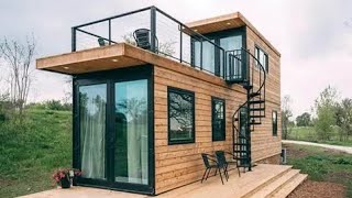 Quacent 20ft 40ft Luxury Tiny Wooden Prefab House Building Modern Mobile Light Steel Container [upl. by Lusty92]