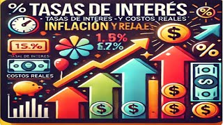 TASAS DE INTERES  INFLACION Y COSTOS REALES [upl. by Winterbottom696]