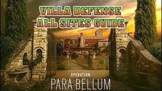 VILLA  Defense Guide  All Bomb Sites Covered  Rainbow Six Siege [upl. by Yesnil868]