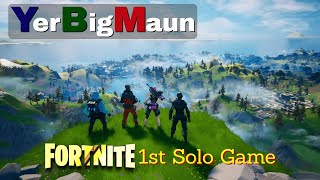 My 1st Solo game of Fortnite OG Chapter2 [upl. by Ahsyen]