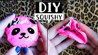 DIY Ductape Panda Bun Slow Rising Squishy Maken  Zonder Foam [upl. by Siffre826]