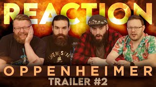 Oppenheimer  Official Trailer 2 REACTION [upl. by Fabien]