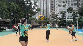 MA Warriors vs Shockwave Volleyball Team WLL Multi OFW Hongkong game [upl. by Artenra]