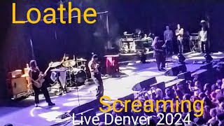 Loathe Screaming Live 2024 [upl. by Aibat608]