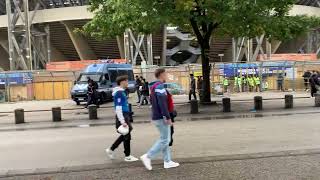 NapoliEmpoli le immagini dal Maradona a due ore dal match 🌧️ [upl. by Ody]