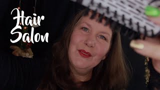 ASMR Dein Friseurbesuch vor Weihnachten Roleplay ♡ Hair Salon ♡ Personal Attention germandeutsch [upl. by Lipp]