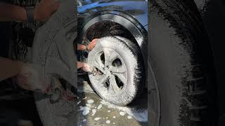 DEEP WHEEL CLEAN with the Mr Sprayer Foamer Atomizer [upl. by Seroled]