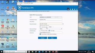 Forticlient VPN Installation [upl. by Shoshana]