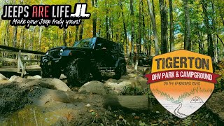 Tigerton OHV Park and Campground Adventure  Jeeps Are Life [upl. by Aiksas601]