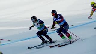 Ski Cross World Cup Alleghe 2024 [upl. by Ardnovahs]