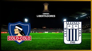 COLOCOLO  ALIANZA LIMA LIBERTADORES GROUP STAGE FC 24 33 [upl. by Maighdiln]