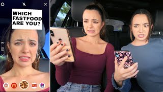 Letting Instagram Filters Decide What We Eat for 24 hours Merrell Twins [upl. by Audwen]