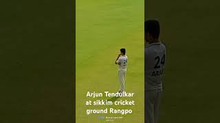 Arjun Tendulkar is playing at Rangpo from Goa [upl. by Anaerdna]