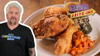 Guy Fieri Eats Killer Soul Food in Atlanta  Diners DriveIns and Dives  Food Network [upl. by Eniluqaj919]