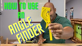 HOW TO USE AN ANGLE FINDER [upl. by Sitsuj]