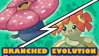 Vileplume vs Bellossom  Pokémon Branched Evolution [upl. by Ardnasela]