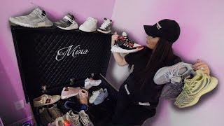 My Fiancés HypeBeast Sneaker Collection SO MUCH HYPE [upl. by Hanleigh]