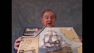 REVELL HMS VICTORY 1225 AND SHOES  CHARITY SHOP FINDS [upl. by Urias]