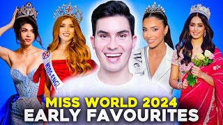 MISS WORLD 2024 Early Predictions Meet The Top Contestants Who Could Take Home The Crown MissWorld [upl. by Ahsenrad243]