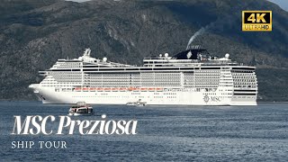 MSC Preziosa 4K 2023 full ship tour [upl. by Ahab]