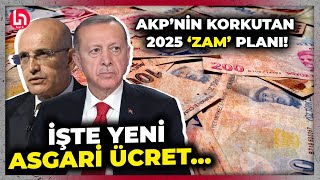 İLK KEZ DUYACAKSINIZ 2025 yılı asgari ücret ne kadar olacak İşte AKPnin korkutan zam planı [upl. by Iuqcaj]