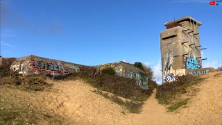 BRITTANY  Plouharnel Urbex Bégo Battery Bunkers  New York Brittany TV 🇺🇸 [upl. by Suivatna804]