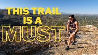 UNDERRATED TRAILS in Tucson Arizona  TRAINING on Mt Lemmon  Babad Doag Trail [upl. by Vary353]