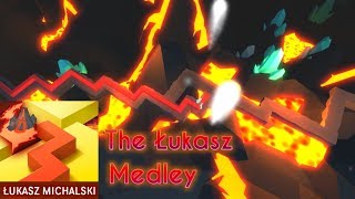 Dancing Line  The Łukasz Medley Fanmade by SixSquares [upl. by Grae]