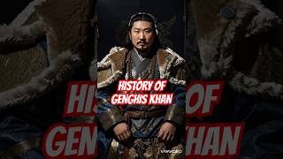 The History Of Genghis Khan In A Minute shorts history facts genghiskhan [upl. by Bryn357]