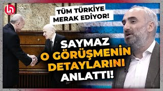 Erdoğan ile Bahçelinin dünkü görüşmesinde neler konuşuldu İsmail Saymazdan gündem olacak kulis [upl. by Torrin]