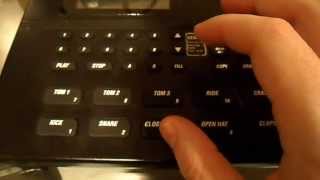 Alesis SR16 Super fast beats trick using the quotFillquot button [upl. by Nired]