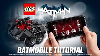 How To  AppControlled Batmobile Tutorial – LEGO DC Super Heroes [upl. by Neomah]