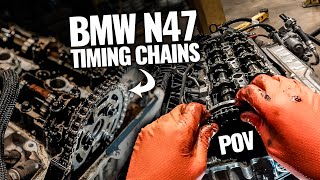 POV N47 TIMING CHAIN  UPGRADES⛓️💪 [upl. by Lord862]