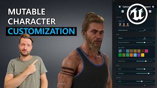 UE55 Mutable Sample Project  Easy Character Customization in Unreal Engine 5 [upl. by Eanar501]