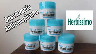 Compra de Desodorante Herbíssimo  Unboxing [upl. by Oremor]