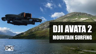 Splügen  DJI Avata 2  FPV Mountain Surfing [upl. by Norraf]