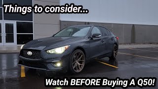 Everything I HATE About My Infiniti Q50 30 [upl. by Urata]