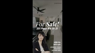 251 Pasir Ris St 51 Executive Apartment 1615sqft [upl. by Nus342]