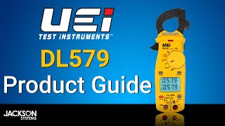 UEI DL579  TRUE RMS Clamp Meter Guide [upl. by Ashby]